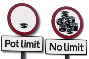 Poker Limits - Pot Limit  & No Limit