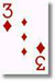 Three of Diamonds